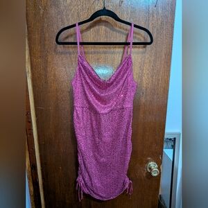 Wild Fable Purple Sequin Dress Size Medium